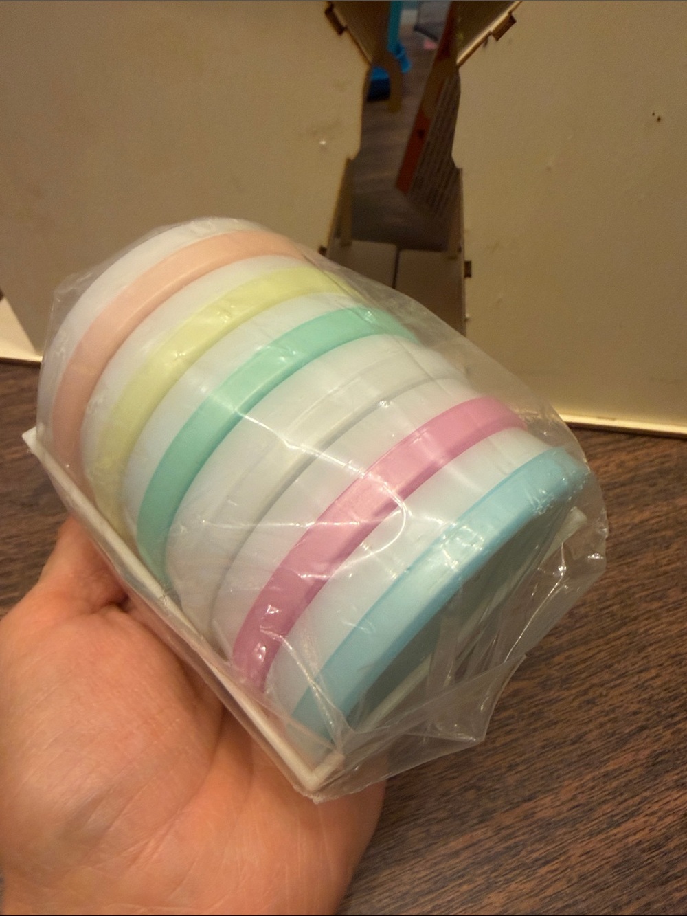 Tupperware Pastel Multi-Color Stackable Food Storage Containers - Picture 5 of 7